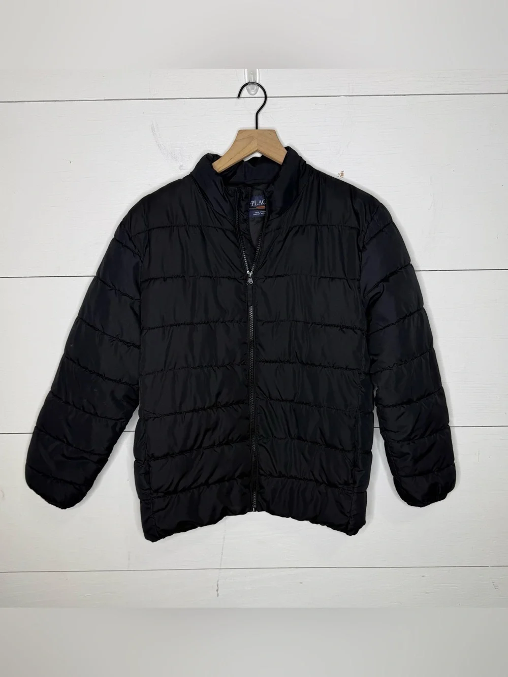The Children’s Place • Black Quilted Puffer Jacket Size XXL